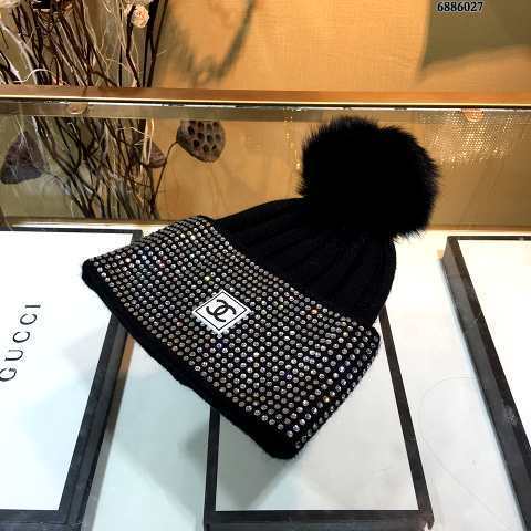 CHAL Wool Cap Scarf AAA-073
