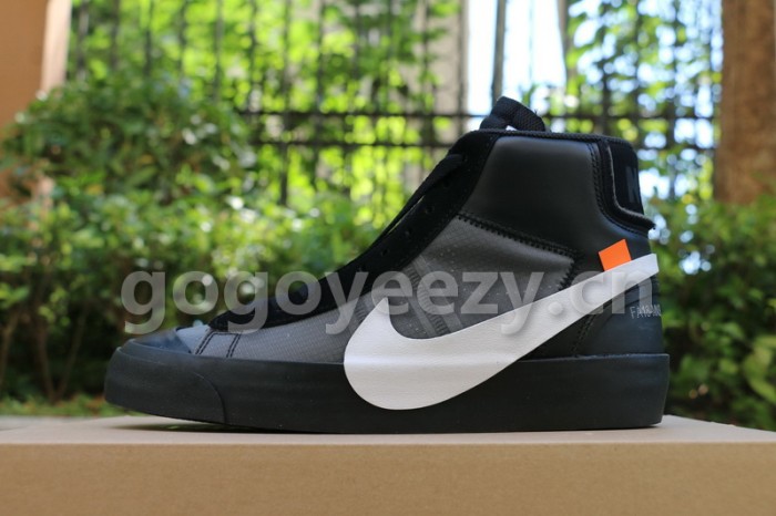 Authentic OFF-WHITE x Nike Blazer Mid “Grim Reepers”