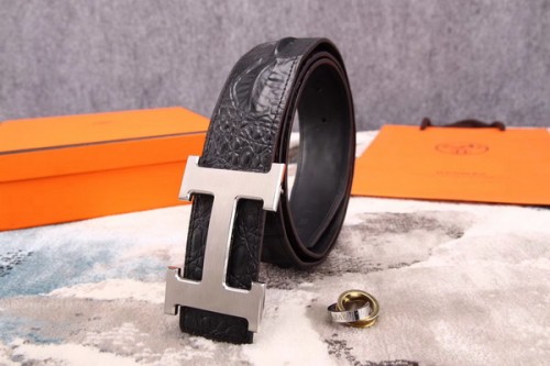 Super Perfect Quality Hermes Belts(100% Genuine Leather,Reversible Steel Buckle)-117