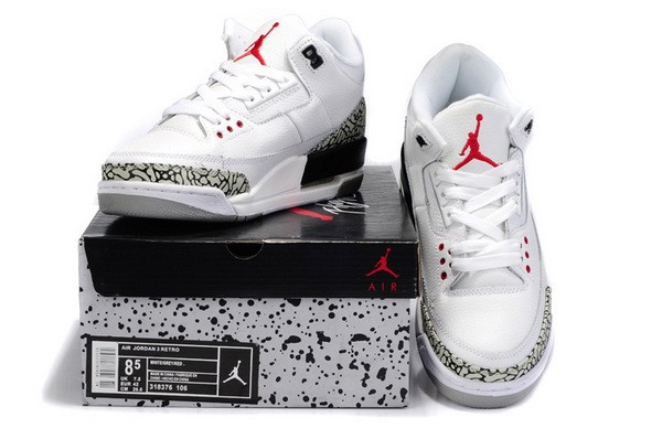 New Jordan 3 shoes AAA Quality-016