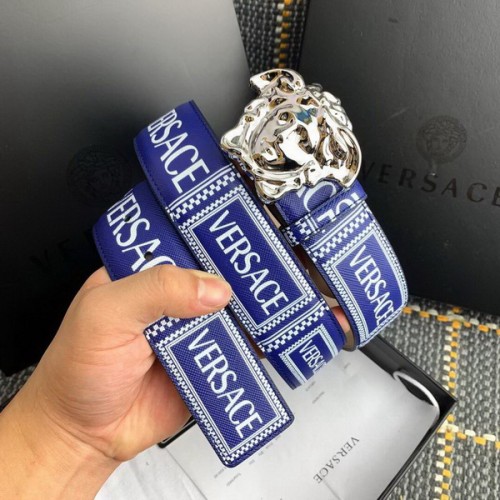 Super Perfect Quality Versace Belts(100% Genuine Leather,Steel Buckle)-171