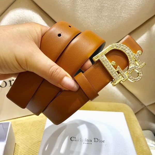 Super Perfect Quality Dior Belts(100% Genuine Leather,steel Buckle)-275