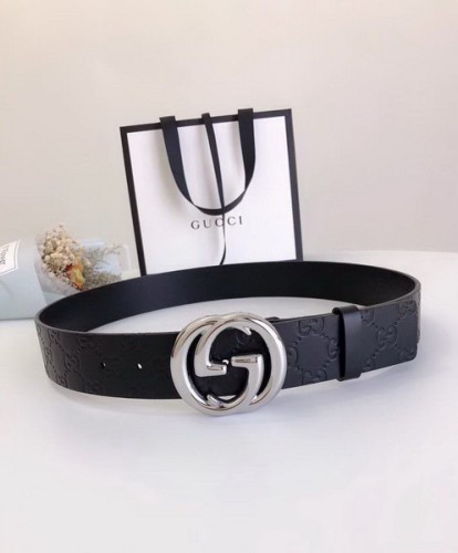 Super Perfect Quality G Belts(100% Genuine Leather,steel Buckle)-2148