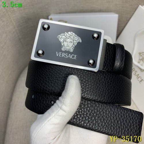 Super Perfect Quality Versace Belts(100% Genuine Leather,Steel Buckle)-076
