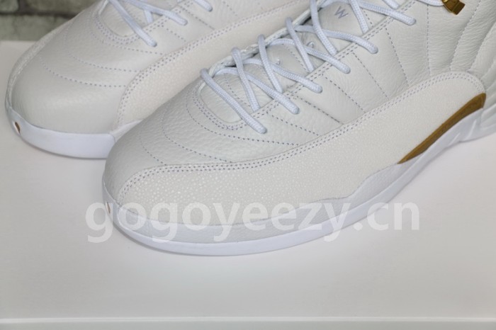 Authentic Air Jordan 12 OVO White