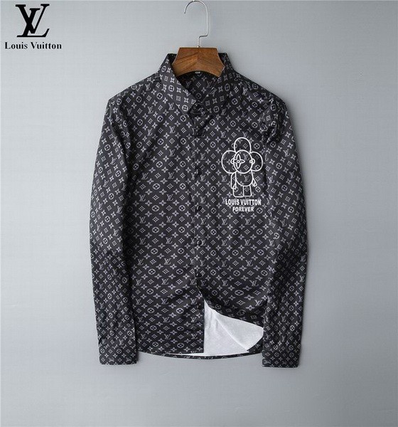 LV long sleeve shirt men-036(M-XXXL)