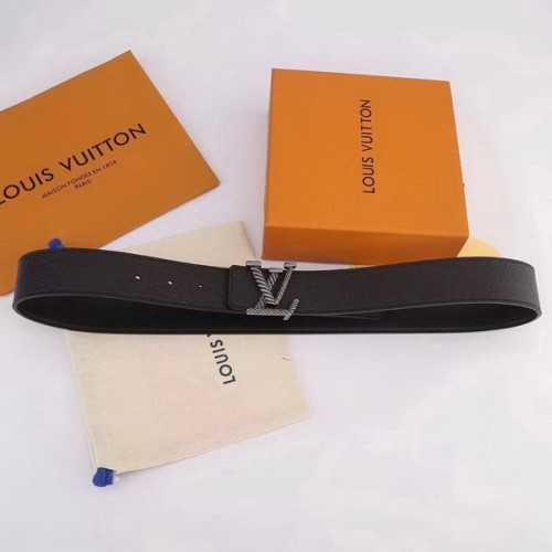 Super Perfect Quality LV Belts(100% Genuine Leather Steel Buckle)-1925
