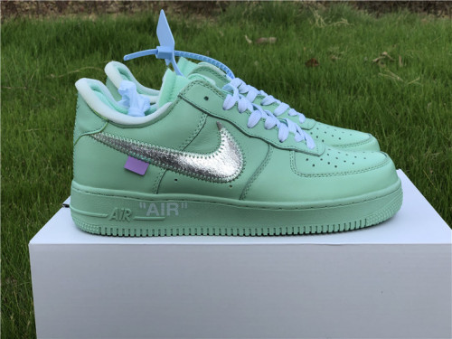 Authentic OFF-WHITE x Air Force 1 Green