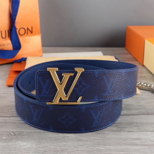 Super Perfect Quality LV Belts(100% Genuine Leather Steel Buckle)-2044
