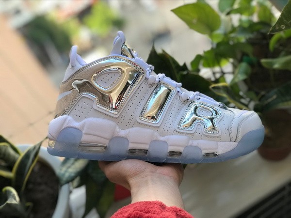 Authentic Nike Air More Uptempo Chrome-001