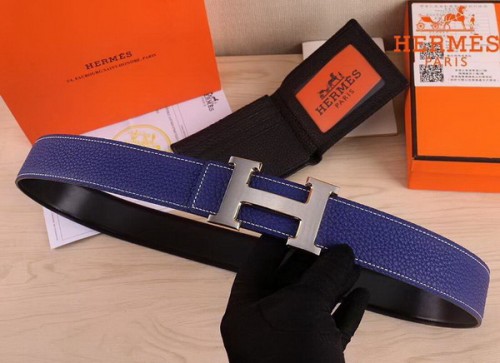 Super Perfect Quality Hermes Belts(100% Genuine Leather,Reversible Steel Buckle)-443