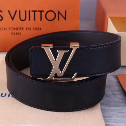 Super Perfect Quality LV Belts(100% Genuine Leather Steel Buckle)-2012