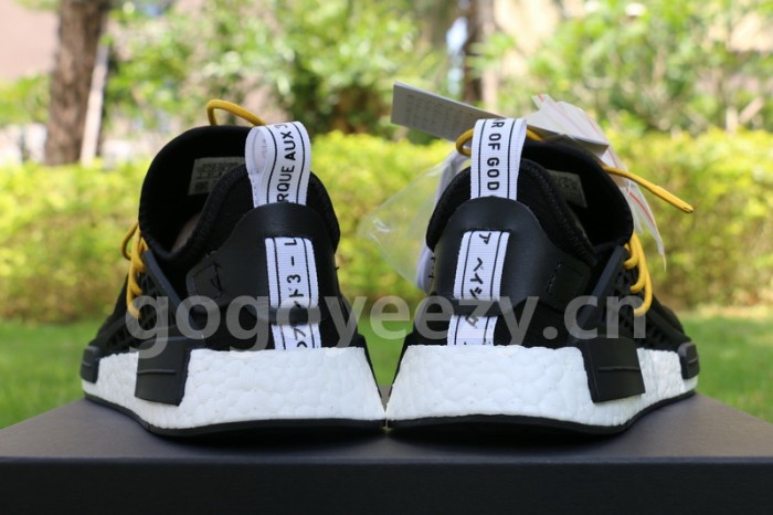 Authentic Fear of God x AD NMD Human Race Black