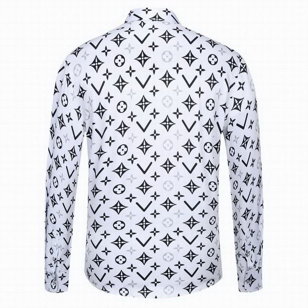 LV long sleeve shirt men-084(M-XXXL)