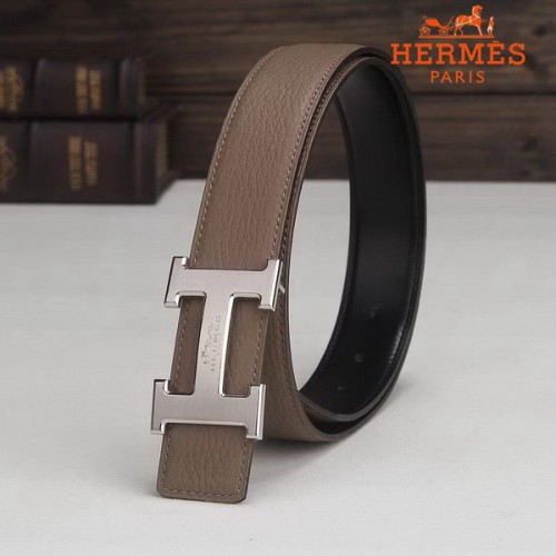 Super Perfect Quality Hermes Belts(100% Genuine Leather,Reversible Steel Buckle)-360