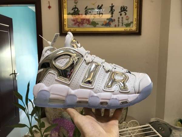 Authentic Nike Air More Uptempo Chrome-001