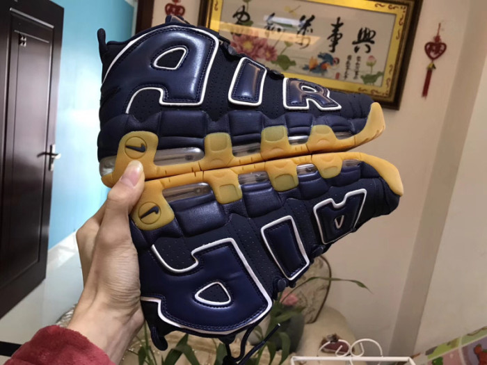 Authentic Nike Air More Uptempo Obsidian