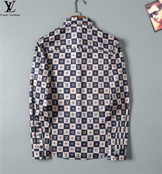 LV long sleeve shirt men-124(M-XXXL)