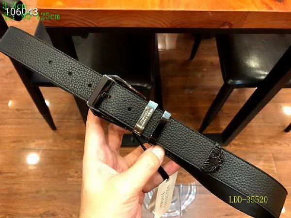 Super Perfect Quality Versace Belts(100% Genuine Leather,Steel Buckle)-384