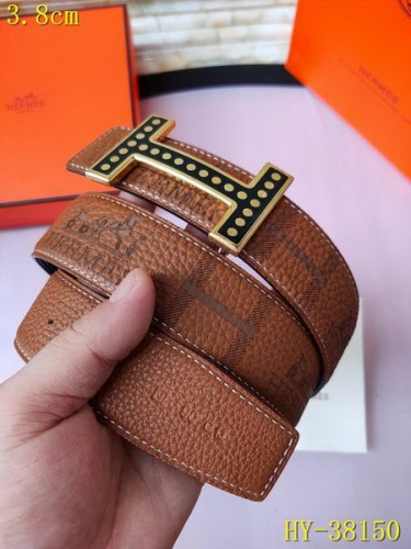 Super Perfect Quality Hermes Belts(100% Genuine Leather,Reversible Steel Buckle)-279