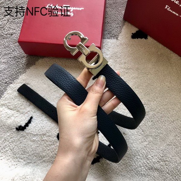 Super Perfect Quality Ferragamo Belts(100% Genuine Leather,steel Buckle)-1139