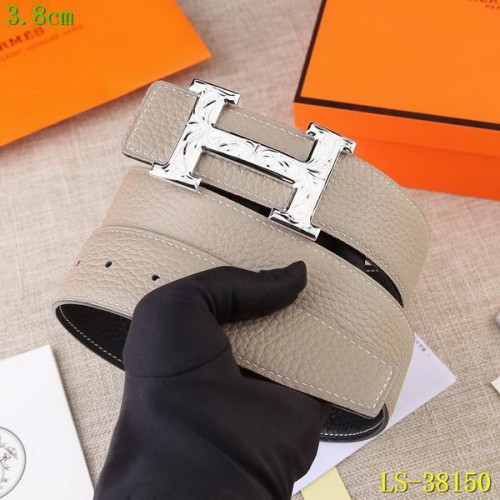 Super Perfect Quality Hermes Belts(100% Genuine Leather,Reversible Steel Buckle)-288