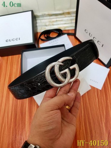 Super Perfect Quality G Belts(100% Genuine Leather,steel Buckle)-1919