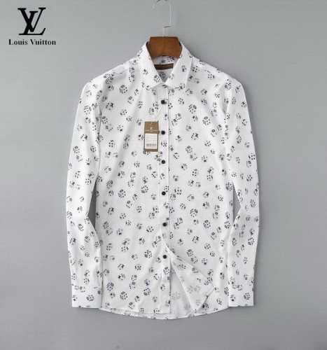 LV long sleeve shirt men-091(M-XXXL)