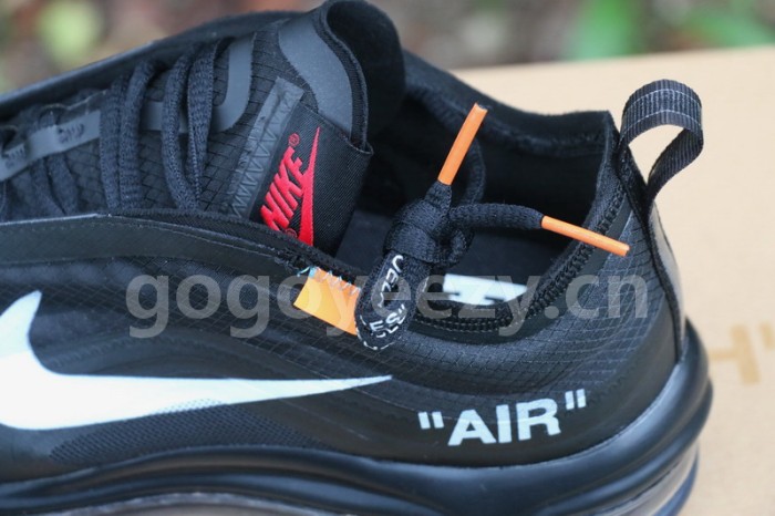 Authentic OFF White x Nike Air Max 97 Black