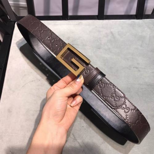 Super Perfect Quality G women Belts(100% Genuine Leather,steel Buckle)-337