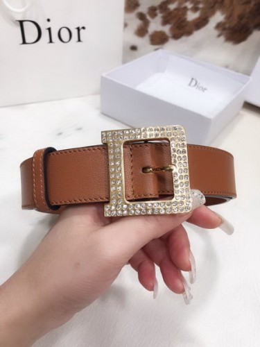 Super Perfect Quality Dior Belts(100% Genuine Leather,steel Buckle)-169