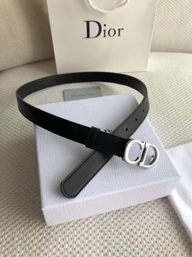 Super Perfect Quality Dior Belts(100% Genuine Leather,steel Buckle)-049