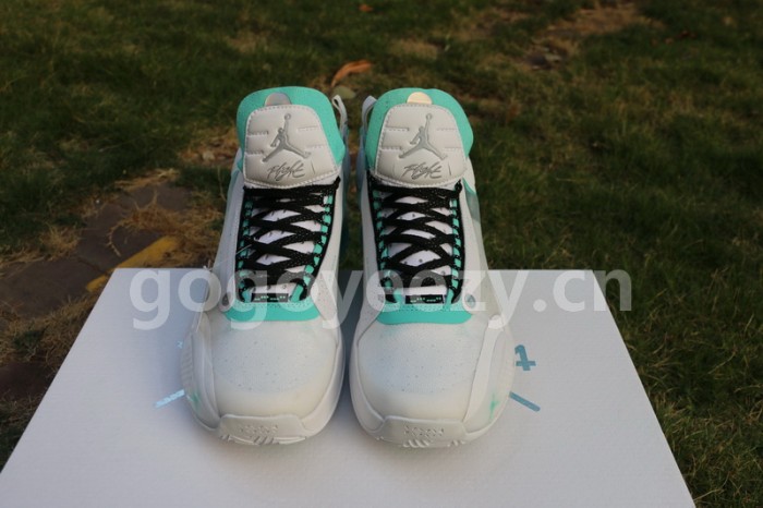 Authentic Air Jordan XXXIV White Metallic
