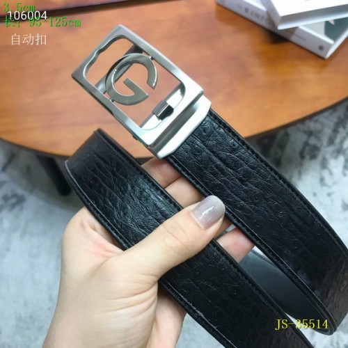 Super Perfect Quality G Belts(100% Genuine Leather,steel Buckle)-2597