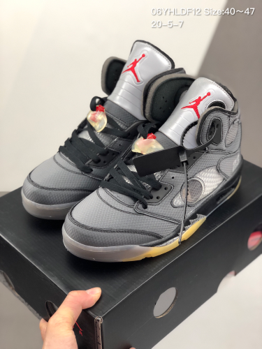 Jordan 5 shoes AAA Quality-097