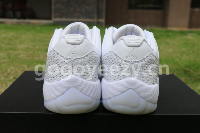 Authentic Air Jordan 11 Low GS PRM HC “Frost White”