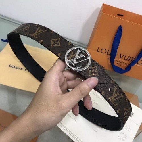Super Perfect Quality LV women Belts(100% Genuine Leather,Steel Buckle)-041