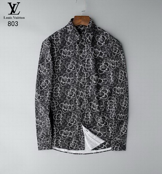 LV long sleeve shirt men-095(M-XXXL)