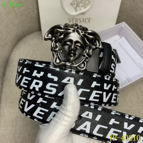 Super Perfect Quality Versace Belts(100% Genuine Leather,Steel Buckle)-102