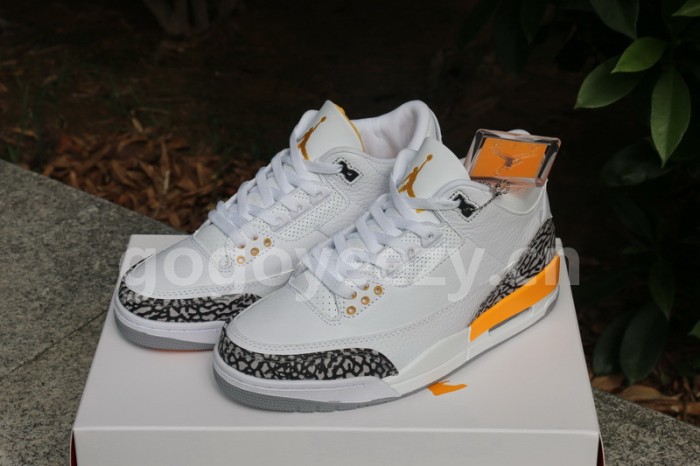 Authentic Air Jordan 3 WMNS “Laser Orange”
