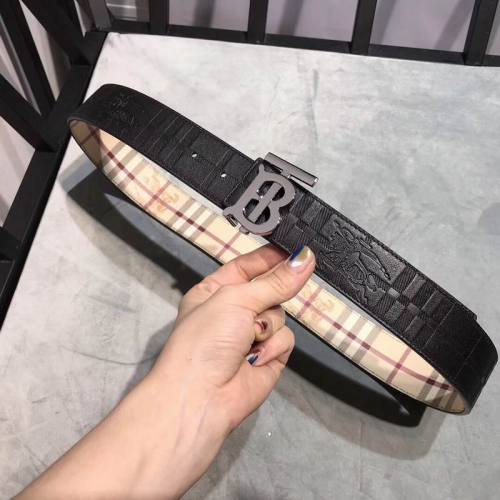 Super Perfect Quality Burberry Belts(100% Genuine Leather,steel buckle)-043