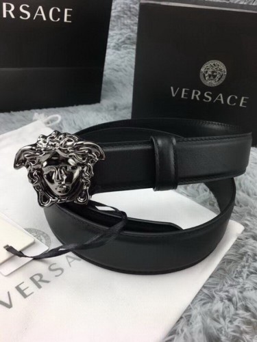 Super Perfect Quality Versace Belts(100% Genuine Leather,Steel Buckle)-476