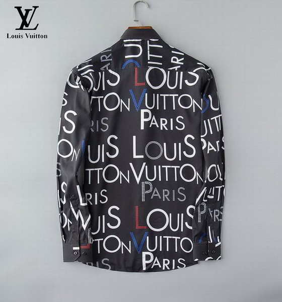LV long sleeve shirt men-086(M-XXXL)