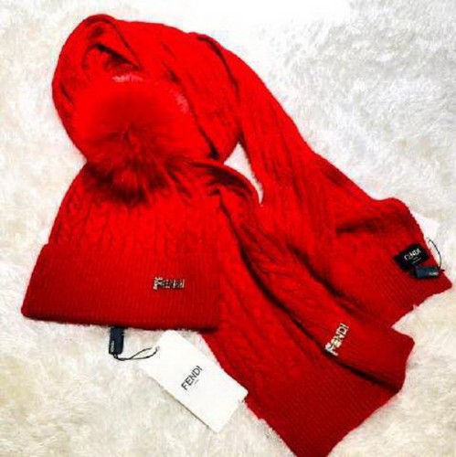 FD Wool Cap Scarf AAA-038