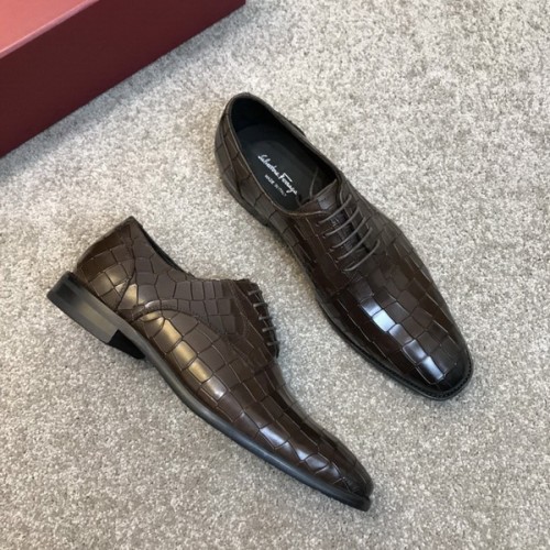 Ferragamo Men shoes 1：1 quality-107