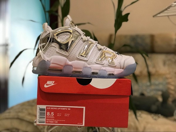 Authentic Nike Air More Uptempo Chrome-001