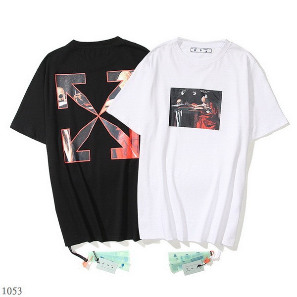 Off white t-shirt men-1245(S-XXL)