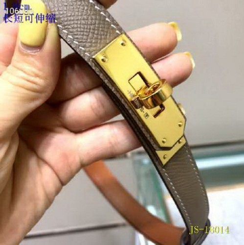 Super Perfect Quality Hermes Belts(100% Genuine Leather,Reversible Steel Buckle)-812