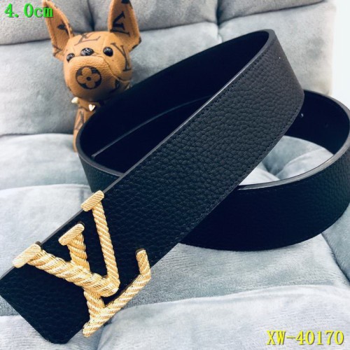 Super Perfect Quality LV Belts(100% Genuine Leather Steel Buckle)-1682
