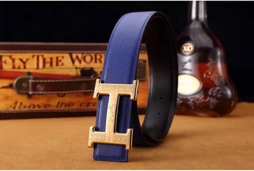 Super Perfect Quality Hermes Belts(100% Genuine Leather,Reversible Steel Buckle)-045